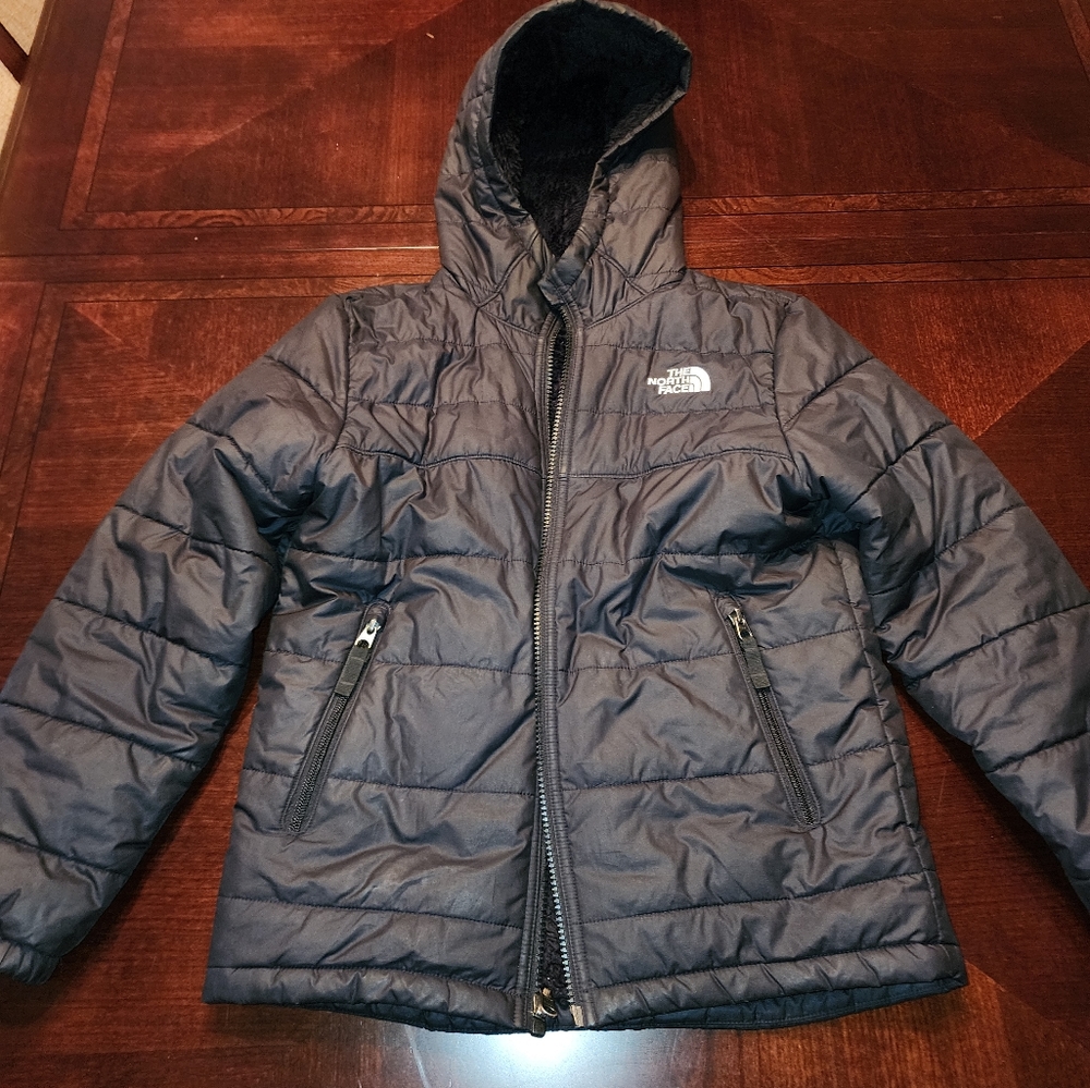 Kids Northface Reversible Coat Size 10/12